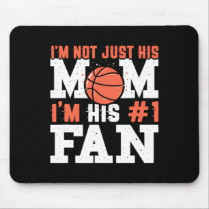 Basketball Mutter Nummer 1 Lüfter - Basketball-Mam Mousepad