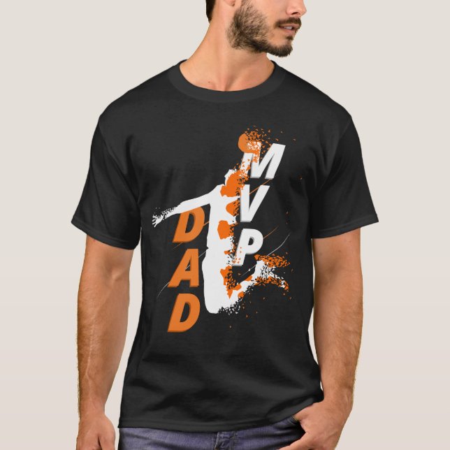 Basketball MVP-Vater-T - Shirt (Vorderseite)