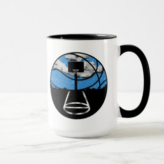 Basketball Nacht Himmel Tasse