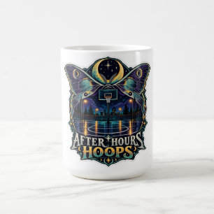 Basketball Nacht nach Feierabend Kaffeetasse