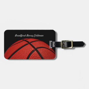 Basketball-Nah-up-Brauch Gepäckanhänger