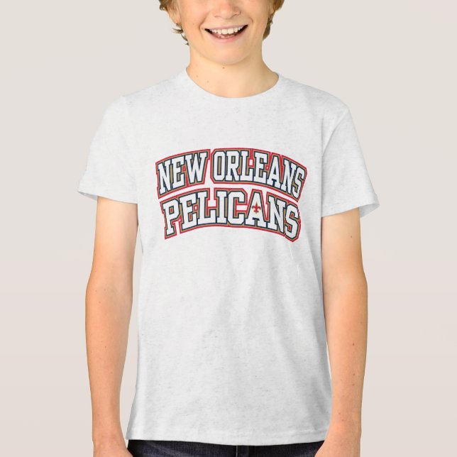 Basketball NBA New Orleans Pelicans Tri-Blend Shirt (Vorderseite)