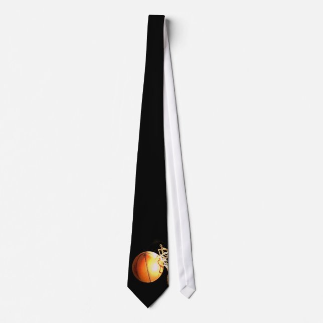 Basketball Neck Tie Krawatte (Vorderseite)