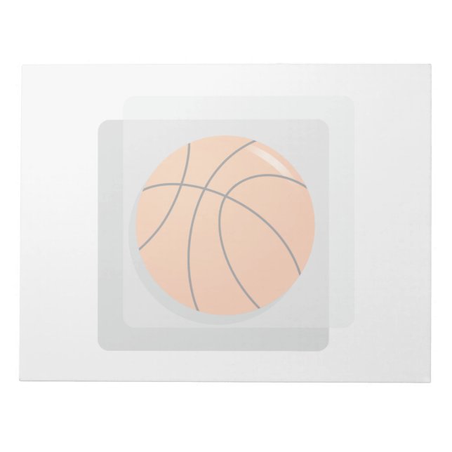 Basketball Notizblock (Vorderseite)