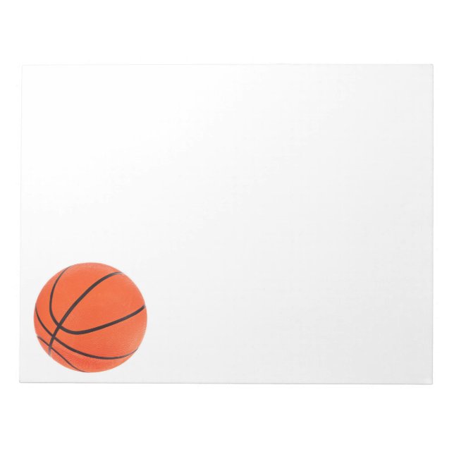 Basketball Notizblock (Vorderseite)