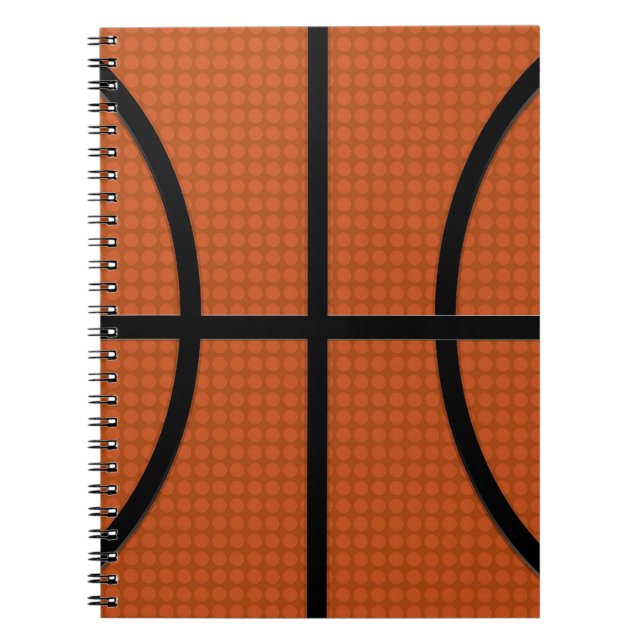 Basketball-Notizbuch Notizblock (Vorderseite)