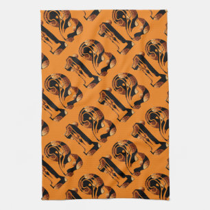 Basketball Nummer Zwölf Geschirrtuch