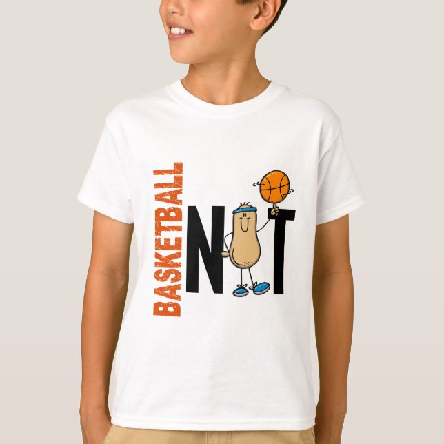Basketball-Nut 1 T-Shirt (Vorderseite)