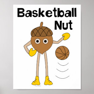 Basketball-Nut Poster