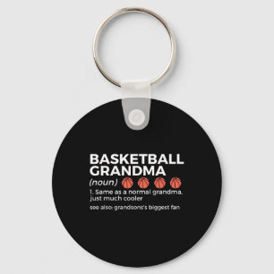 Basketball Oma Definition Grandsons größte F Schlüsselanhänger