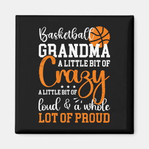 Basketball Oma Proud Großmutter von Basketba Magnet
