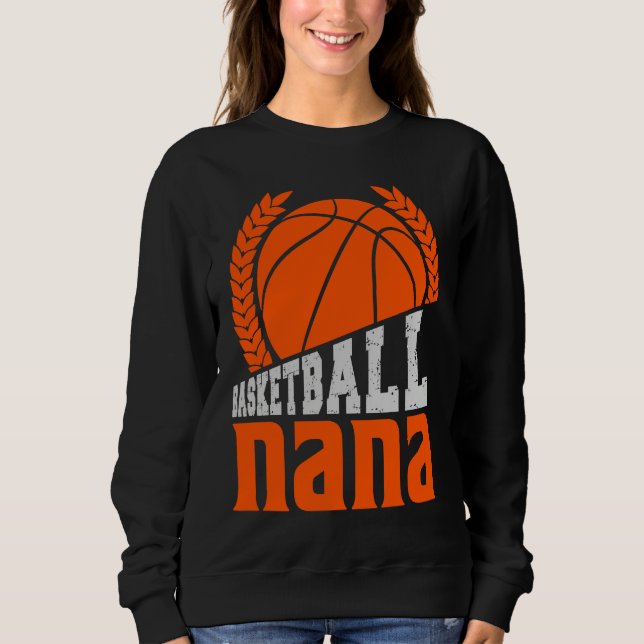 Basketball Oma Spieler Basketballer Sport Frauen m Sweatshirt (Vorderseite)