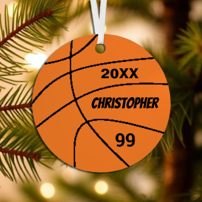 Basketball Ornament Aus Metall (Von Creator hochgeladen)