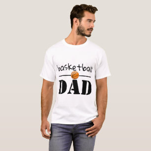 Basketball Papa Drehbuch Typografie Ball Sport T-Shirt