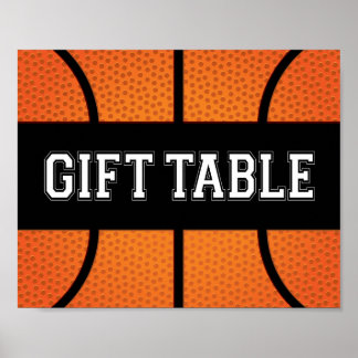Basketball Party - TABLEAU CADEAU SIGNE Imprimer