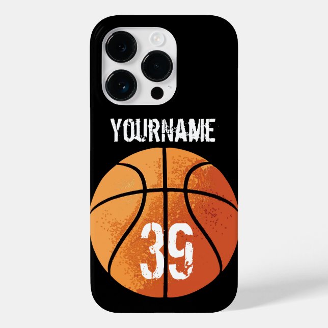 Basketball (personalisierbar) Case-Mate iPhone 14 pro hülle (Rückseite)