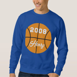 Basketball personalisiert sweatshirt