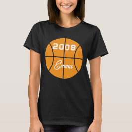 Basketball personalisiert T-Shirt
