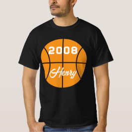 Basketball personalisiert T-Shirt