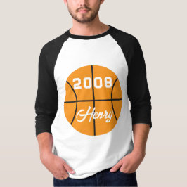 Basketball personalisiert T-Shirt