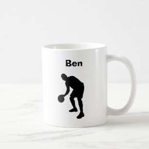 "Basketball" personalisierte Umarmung Kaffeetasse