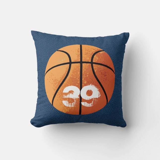 Basketball (Personalizable) Kissen (Vorderseite)