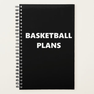 Basketball Planner Sports Thème Basketball Plans