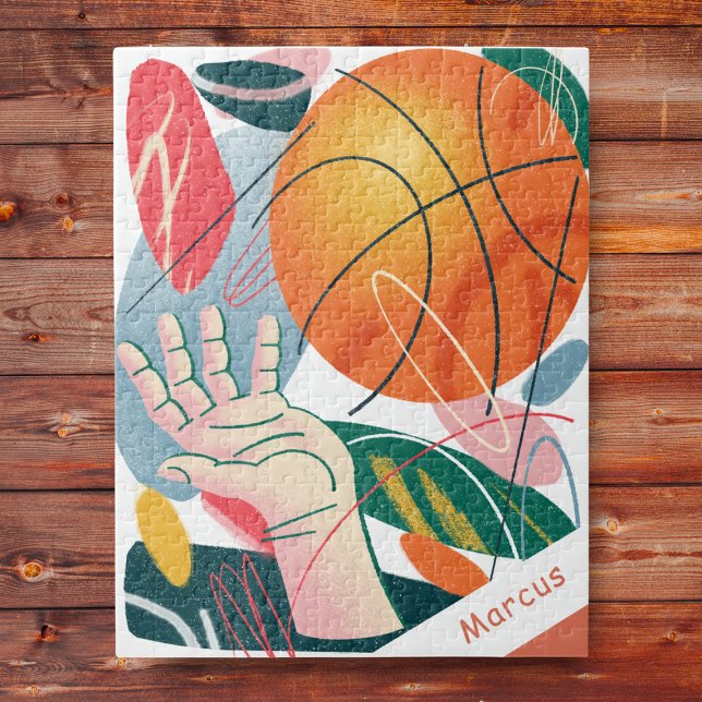 Basketball Player Artistic Abstrakt Sport Theme (Von Creator hochgeladen)