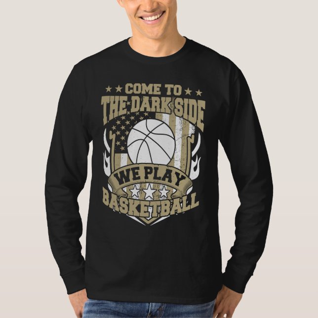 Basketball Player Basketballer Sports funny quote  T-Shirt (Vorderseite)