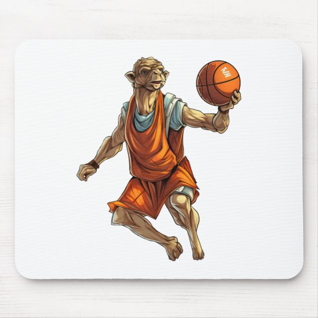 Basketball Player Camel Mousepad (Vorne)