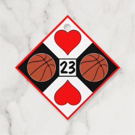 Basketball Player Custom Jersey Nummer Niedliches Geschenkanhänger