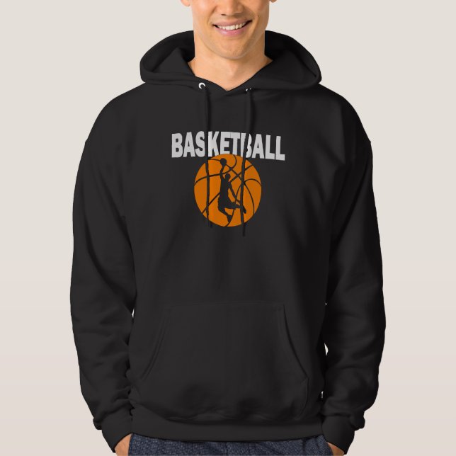 Basketball-Player-Geschenk Hoodie (Vorderseite)