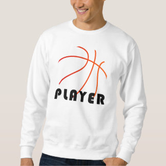 Basketball Player | Mimimal-Modernes Design Sweatshirt