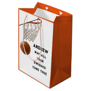 Basketball Player Mittlere Geschenktasche Geschenktüte