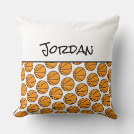 Basketball Player NAME Sportschuhe Kinder Dekorati Kissen