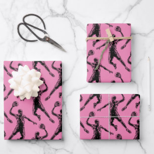 Basketball Player Slam Dunk Geschenkpapier Set