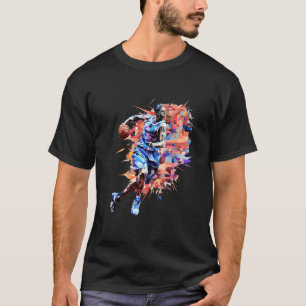 Basketball Player Sport-Champion Wettbewerb T-Shirt