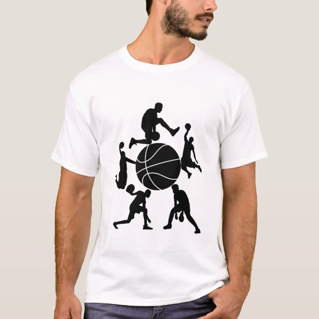 Basketball player t-shirt  (Devant)