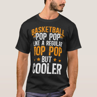 Basketball Pop Pop eines Basketballspielers Pop Po T-Shirt