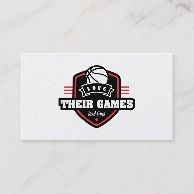 Basketball Portland Trail Blazers Jersey Farbe Visitenkarte (Vorderseite)