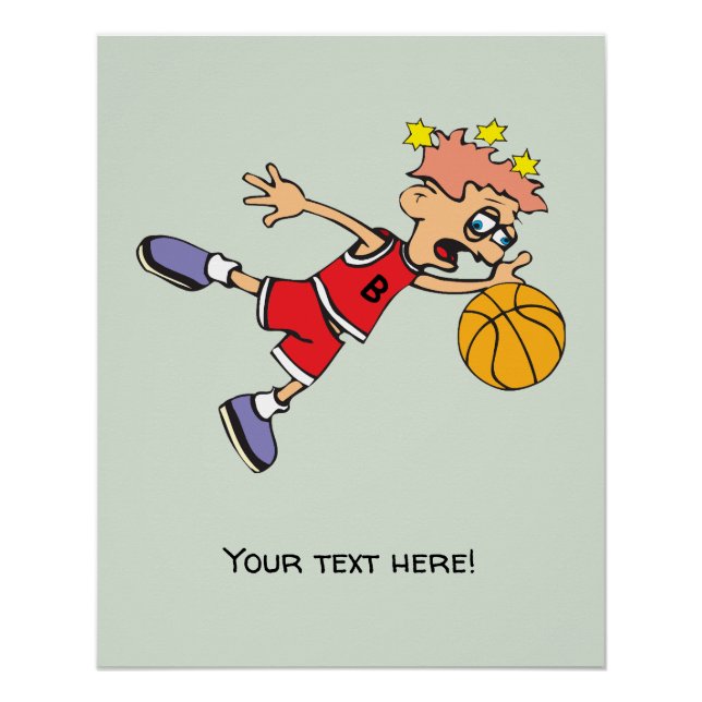 Basketball Poster (Vorderseite)