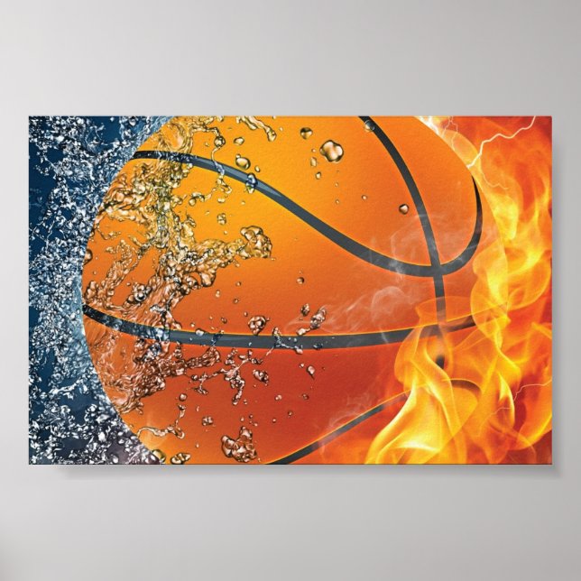 Basketball Poster (Vorne)