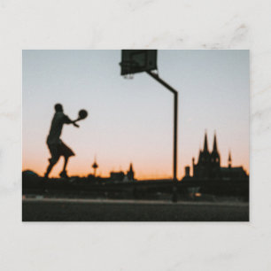 Basketball Postkarte