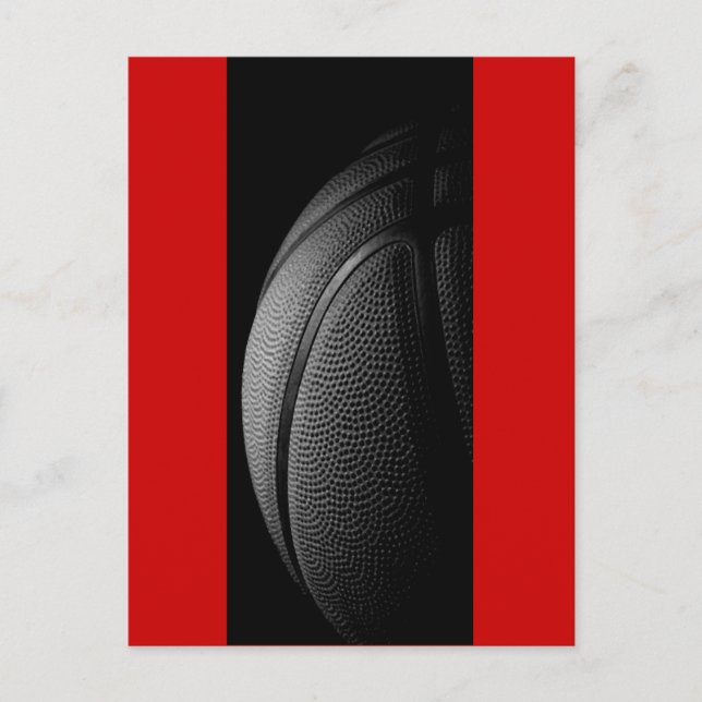 Basketball Postkarte (Vorderseite)