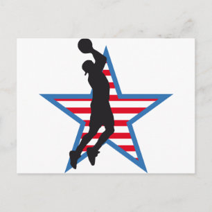 Basketball Postkarte
