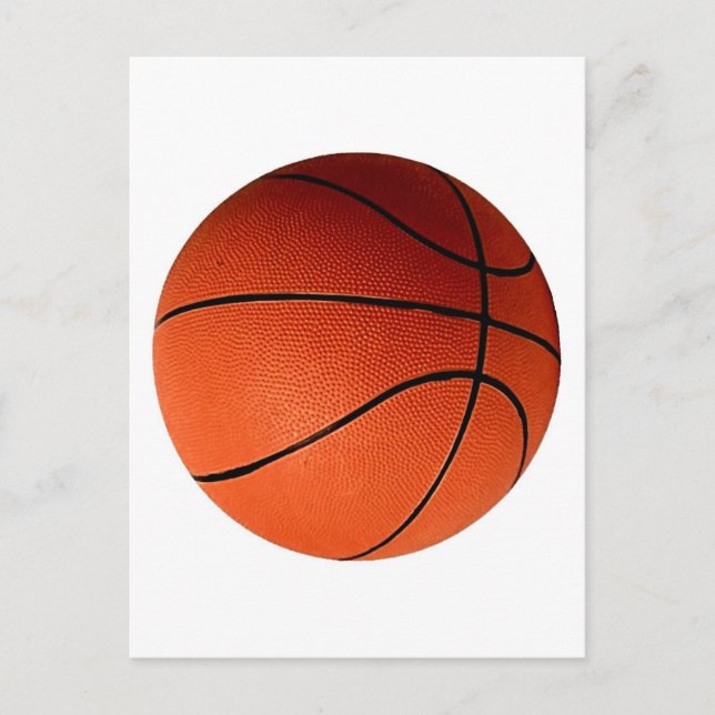 Basketball Postkarte (Vorderseite)