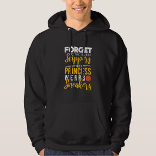 Basketball Princess trägt Sneakers Hoodie