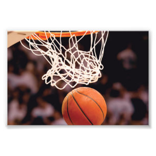 Basketball-Punktestand Fotodruck