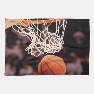 Basketball-Punktestand Geschirrtuch