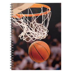 Basketball-Punktestand Notizblock